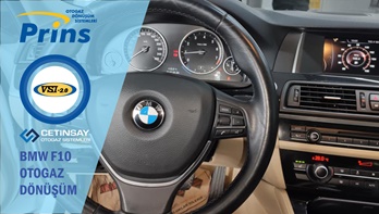 BMW 5 Serisi F10 için Otogaz LPG kiti montajımız